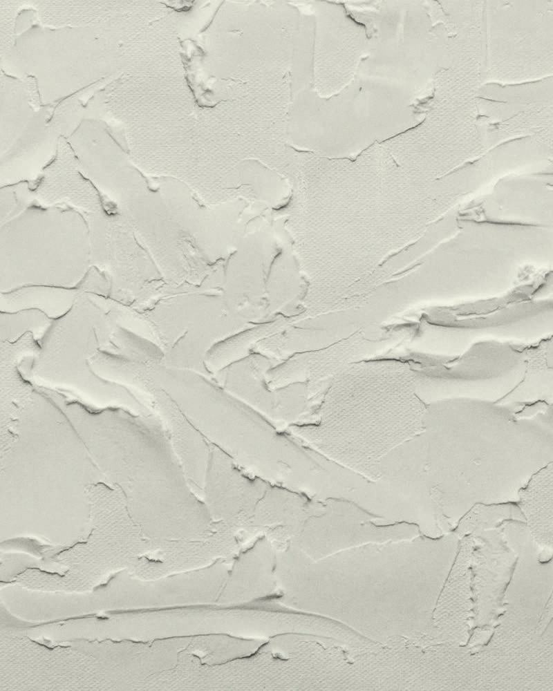 Textura branca e densa de uma pomada